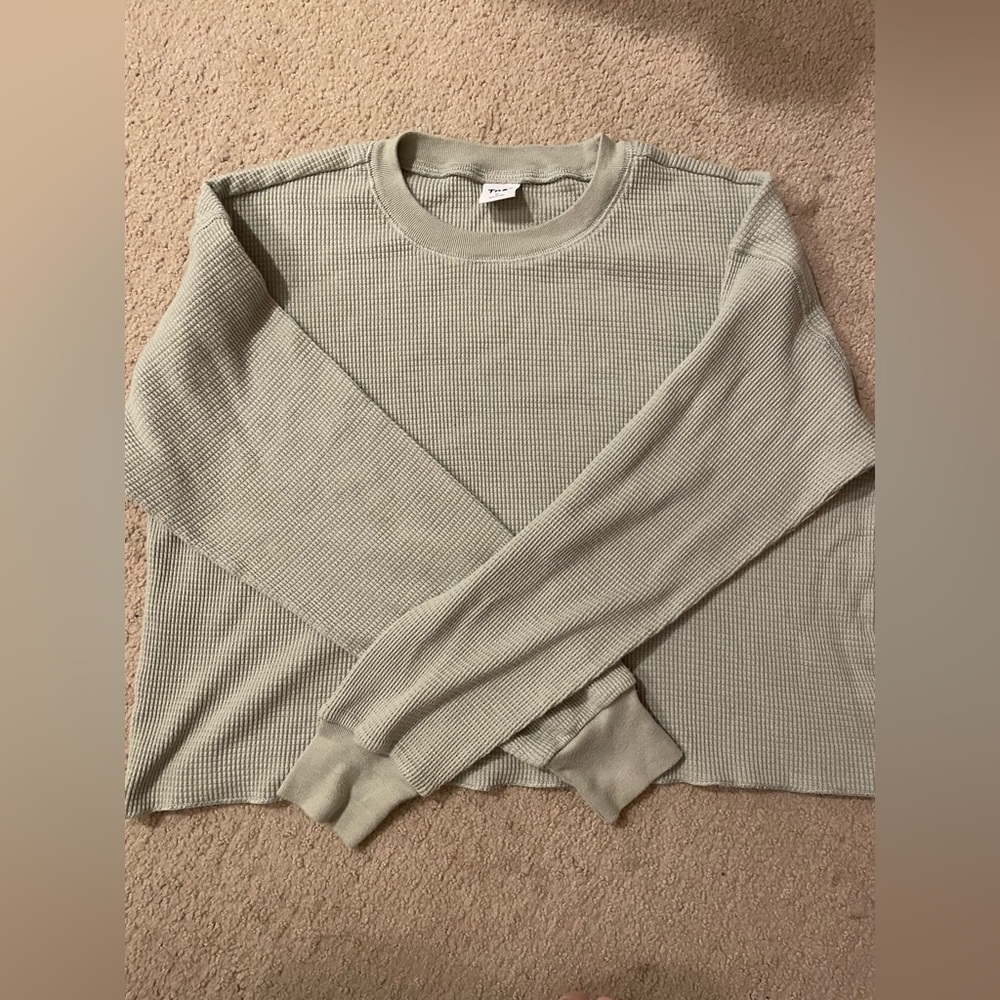 Aritzia TNA Waffle Long Sleeve